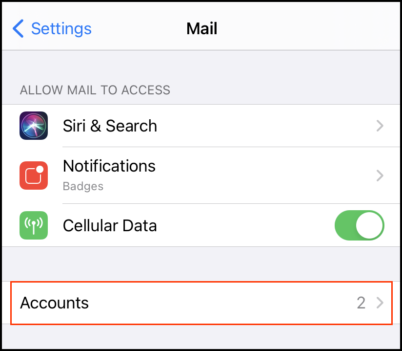 Office365-iPhone-mail-settings